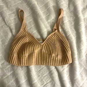 beige crop top from WILD FABLE XXS